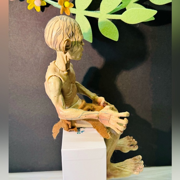 Lord of the Rings 10'' GOLLUM SMEAGOL MARVEL  Toy Biz USED 2003 VINATGE - Picture 4 of 16